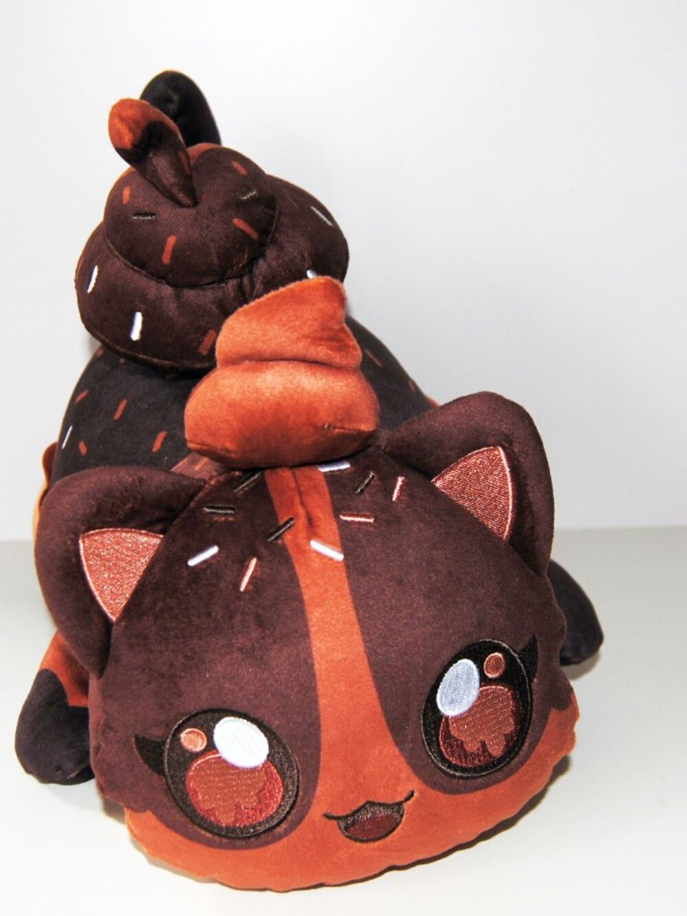 Aphmau Meemeows Chocolate Ice Cream Series Large Stuffed Cat